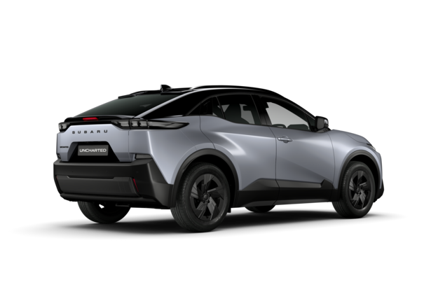 Subaru UNCHARTED 1 E-Motor 77 FWD Active heckansicht